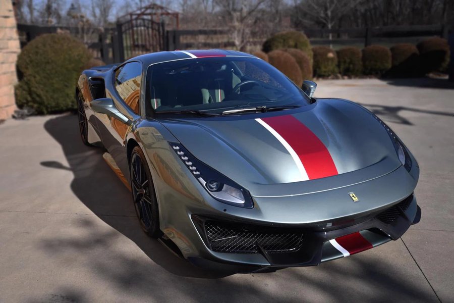 Ferrari in Verde Nathalie — 488 Pista (ROSSOautomobili)