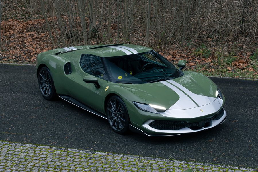 Ferrari in Verde Oliva — 296 GTB (ROSSOautomobili)