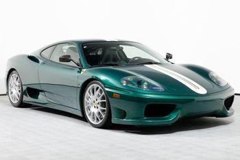Ferrari in Verde Pino (Ferrari Colors blog)