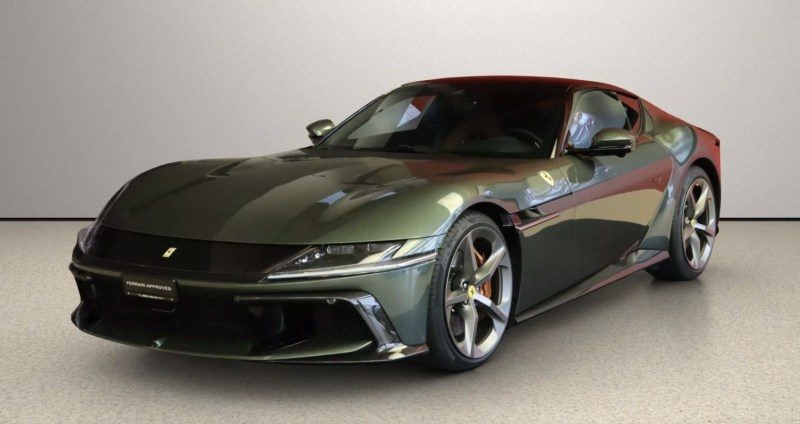 Ferrari in Verde Salvia (Ferrari Colors blog)