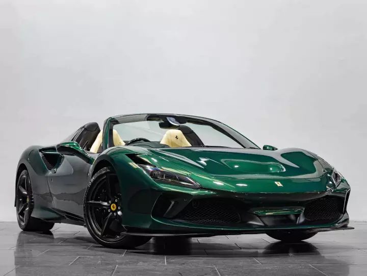 Ferrari in Verde Scuro — F8 Spider (carpaints.co)