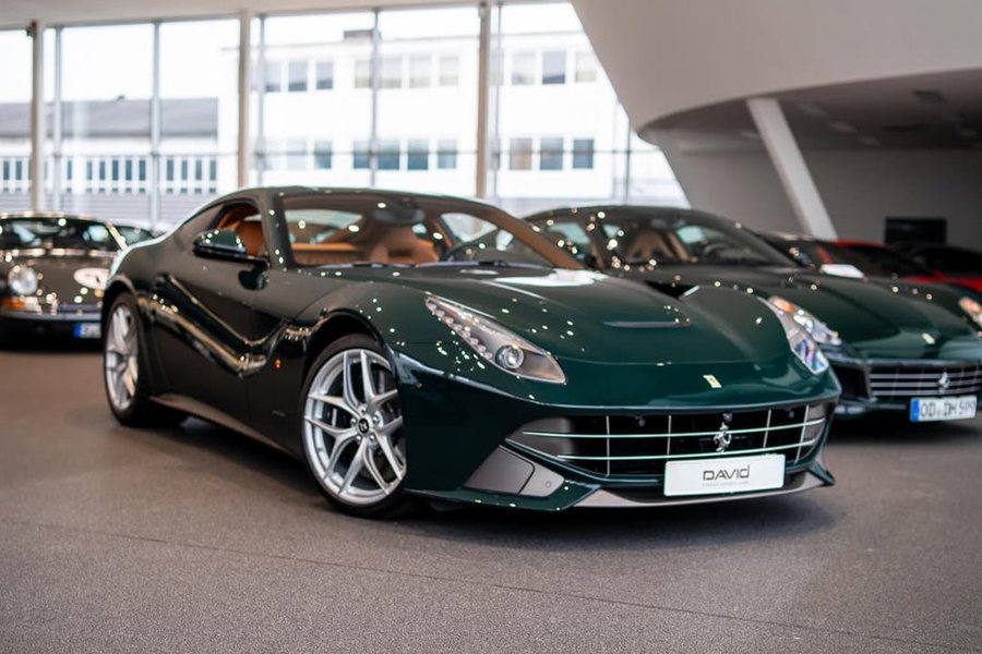 Ferrari in Verde Seabird — F12berlinetta (ROSSOautomobili)