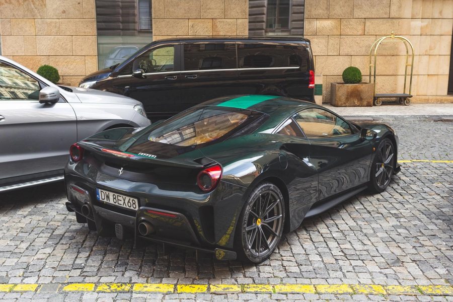 Ferrari in Verde Zeltweg — 488 Pista (ROSSOautomobili)