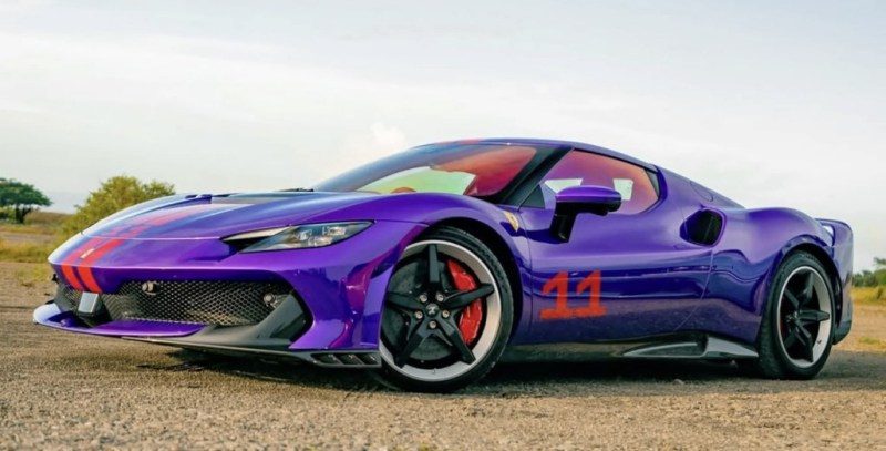 Ferrari in Viola 51 (Ferrari Colors blog)