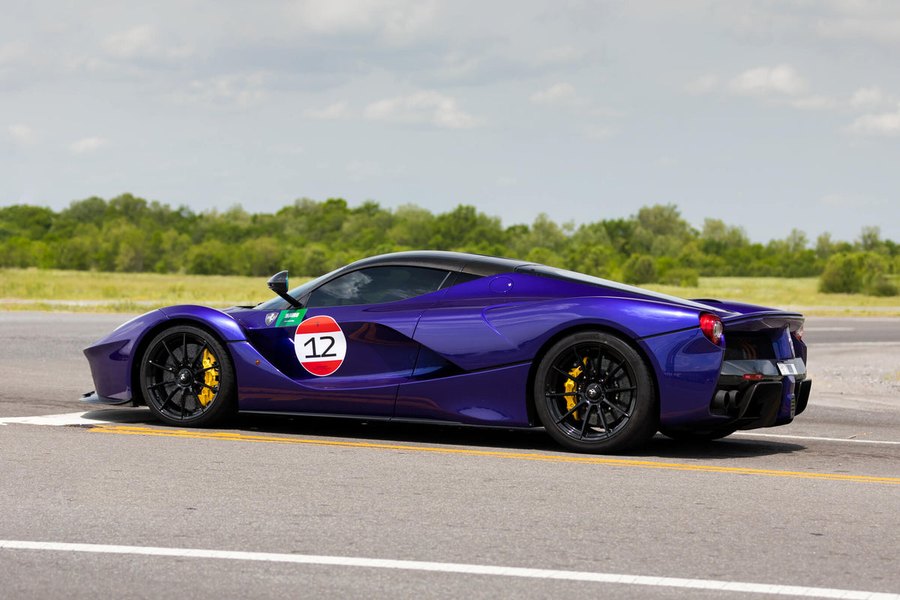 Ferrari in Viola Al Humaid — LaFerrari (ROSSOautomobili)
