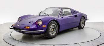 Ferrari in Viola Dino (Ferrari Colors blog)